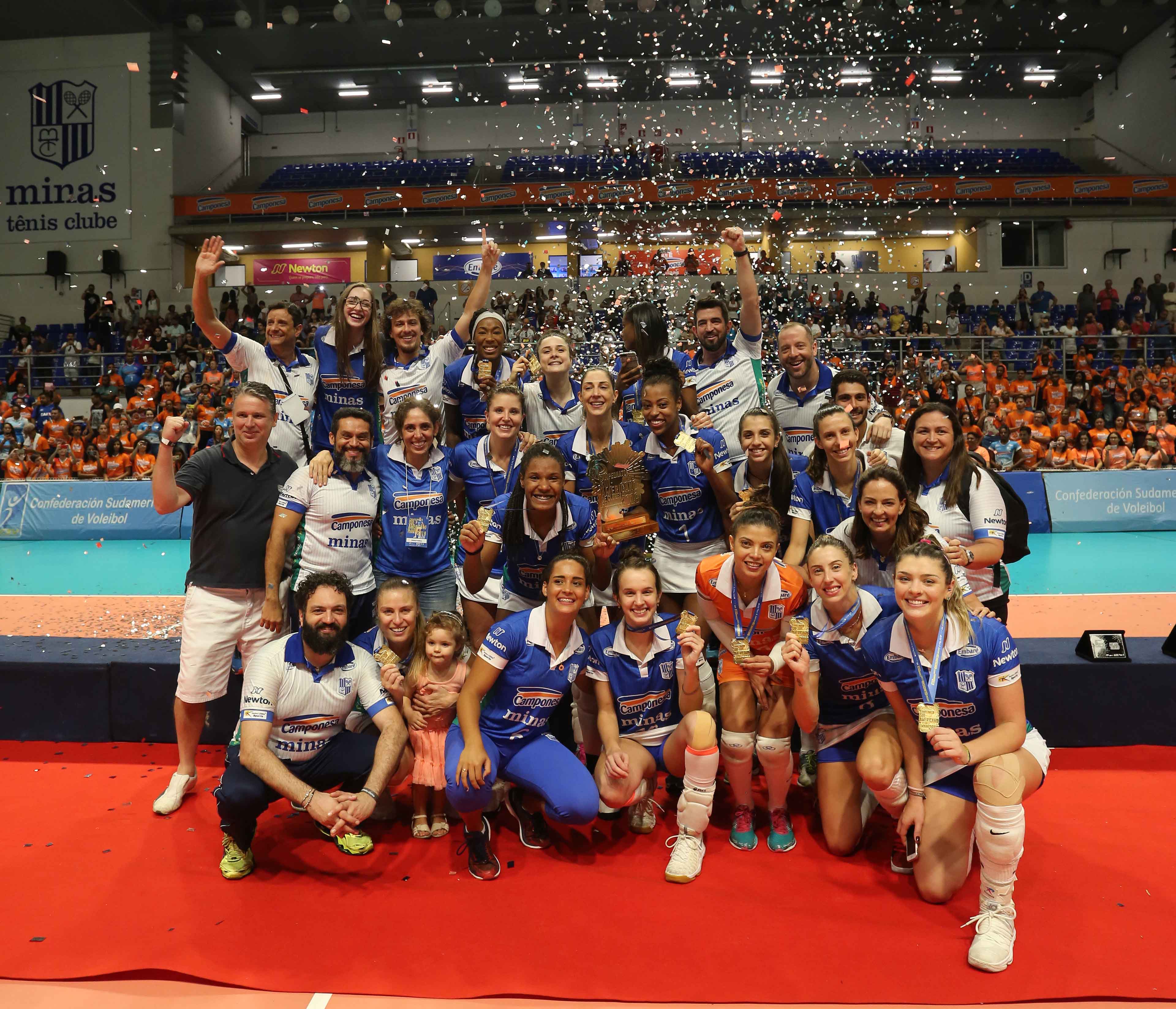 Camponesa/Minas vence Sesc RJ e fica com o título do Sul-Americano de clubes