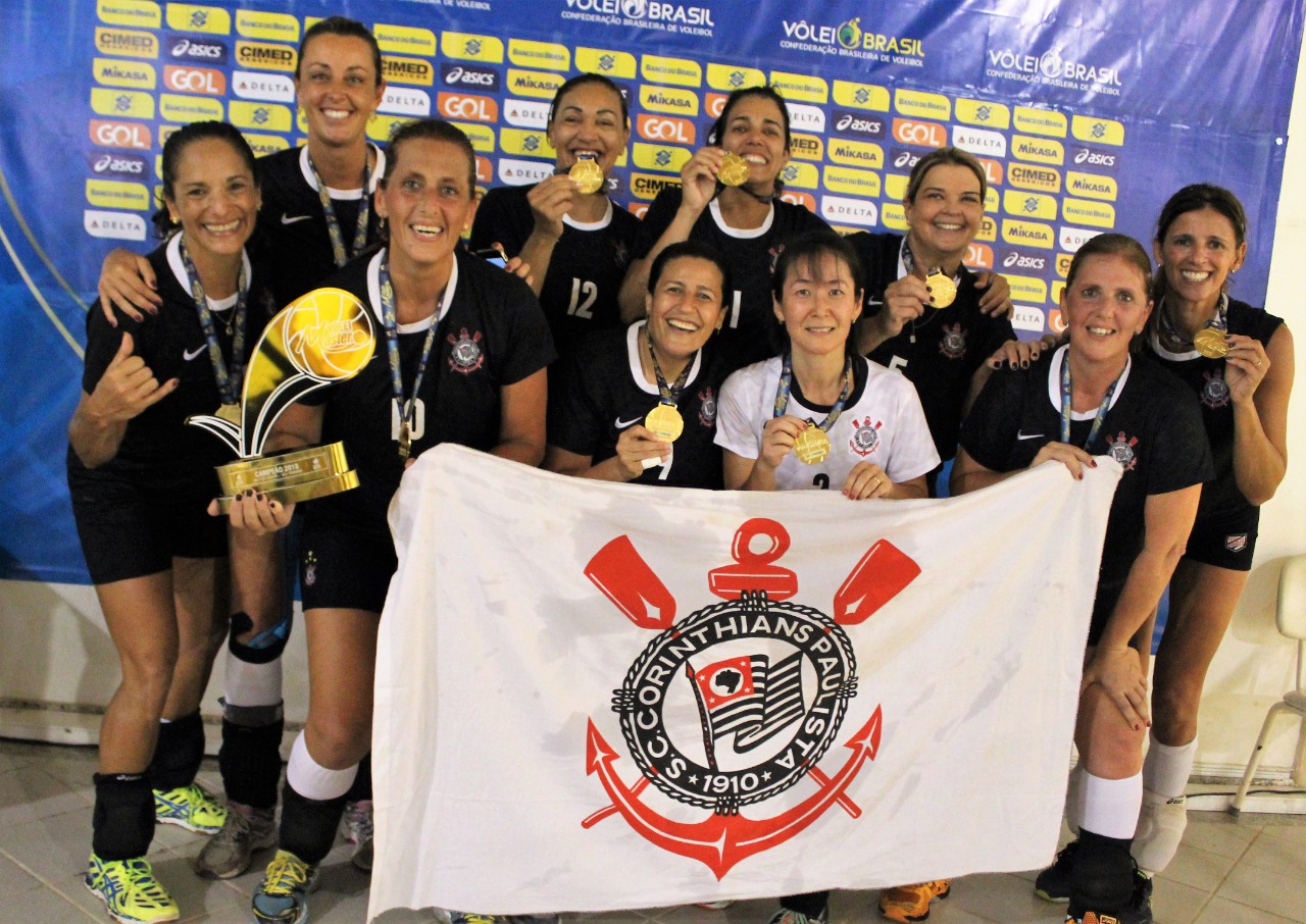 Corinthians conquista o bicampeonato na 50+ feminina