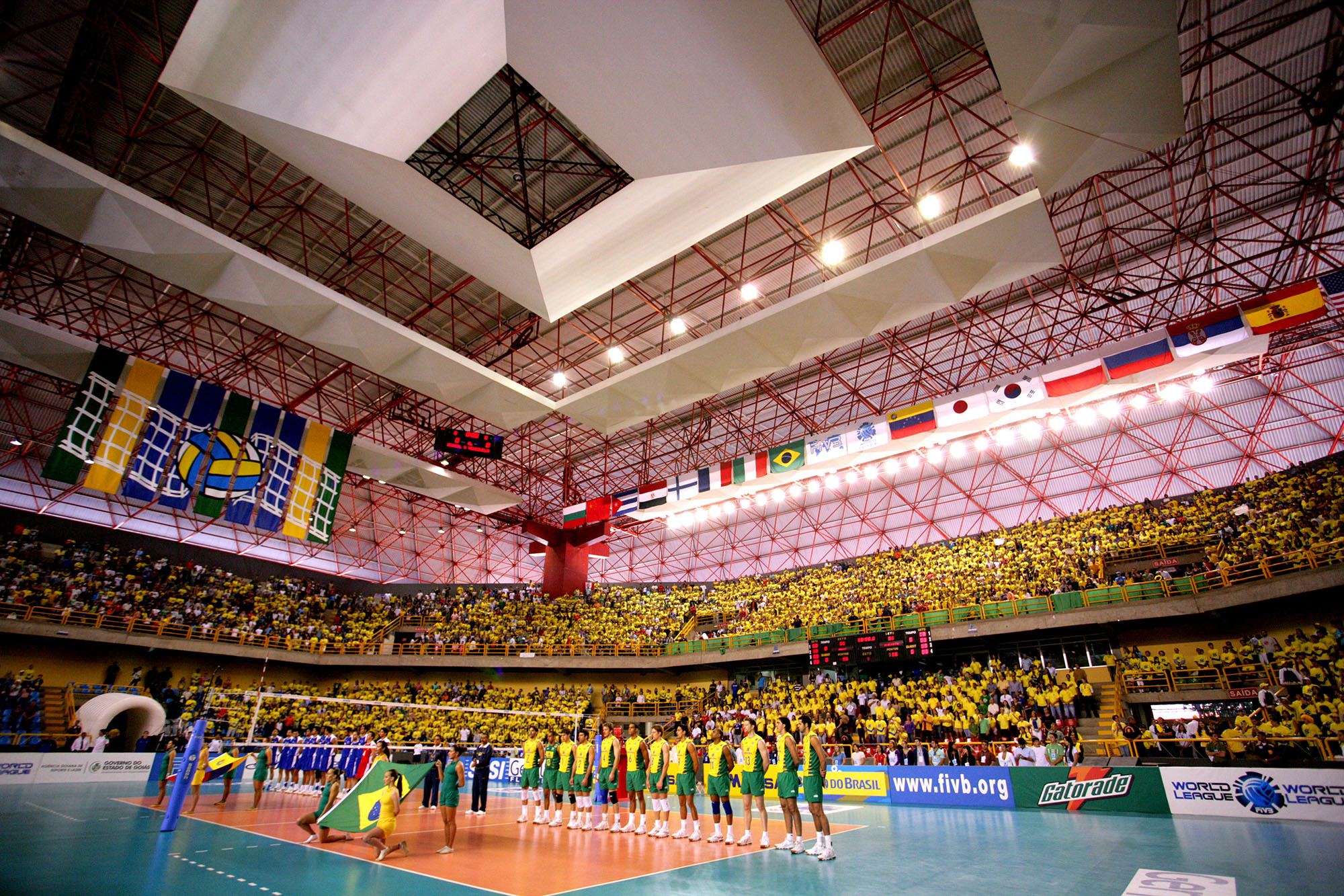 Credenciamento aberto para a Liga das Nações masculina de voleibol em Goiânia