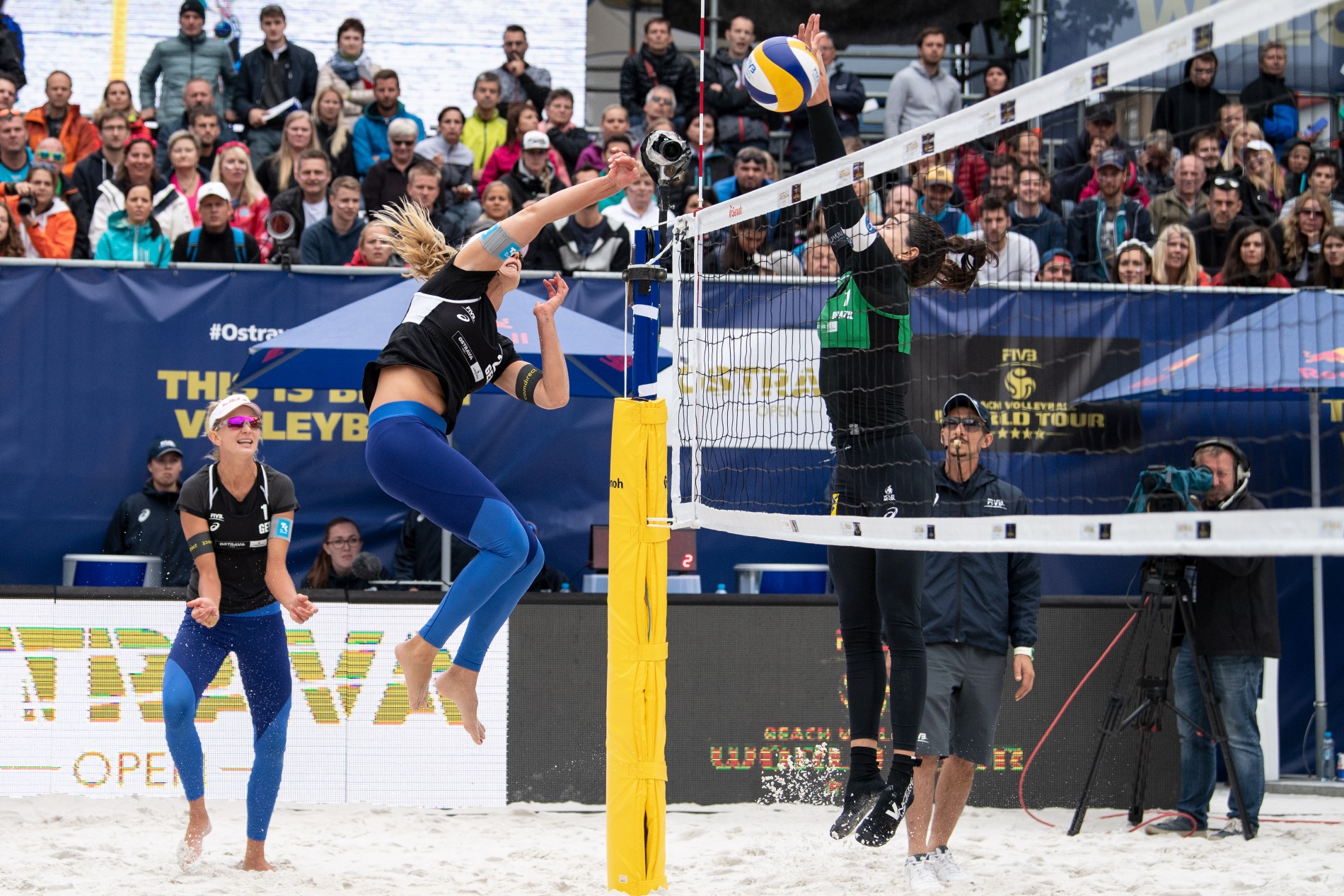 Duplas brasileiras se despedem da etapa de Ostrava na quinta colocação