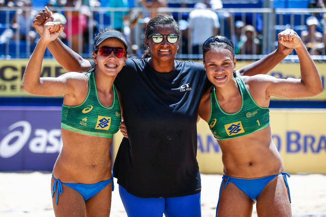 Em primeira final na carreira, Tainá/Victoria encara Ágatha/Duda pelo ouro na Paraíba