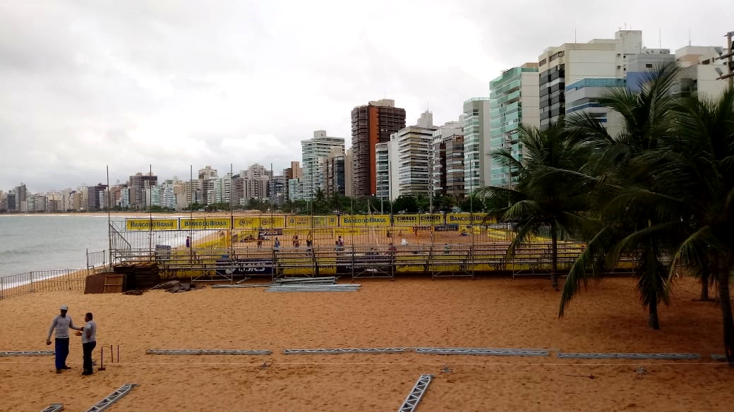 Etapa de Vila Velha (ES) define campeões da temporada de base do vôlei de praia