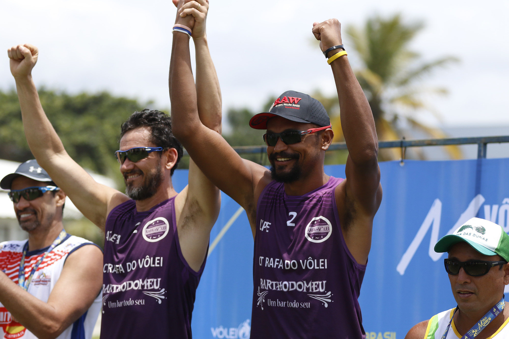 Francisco/Nilo conquista primeiro título no Vôlei Master 