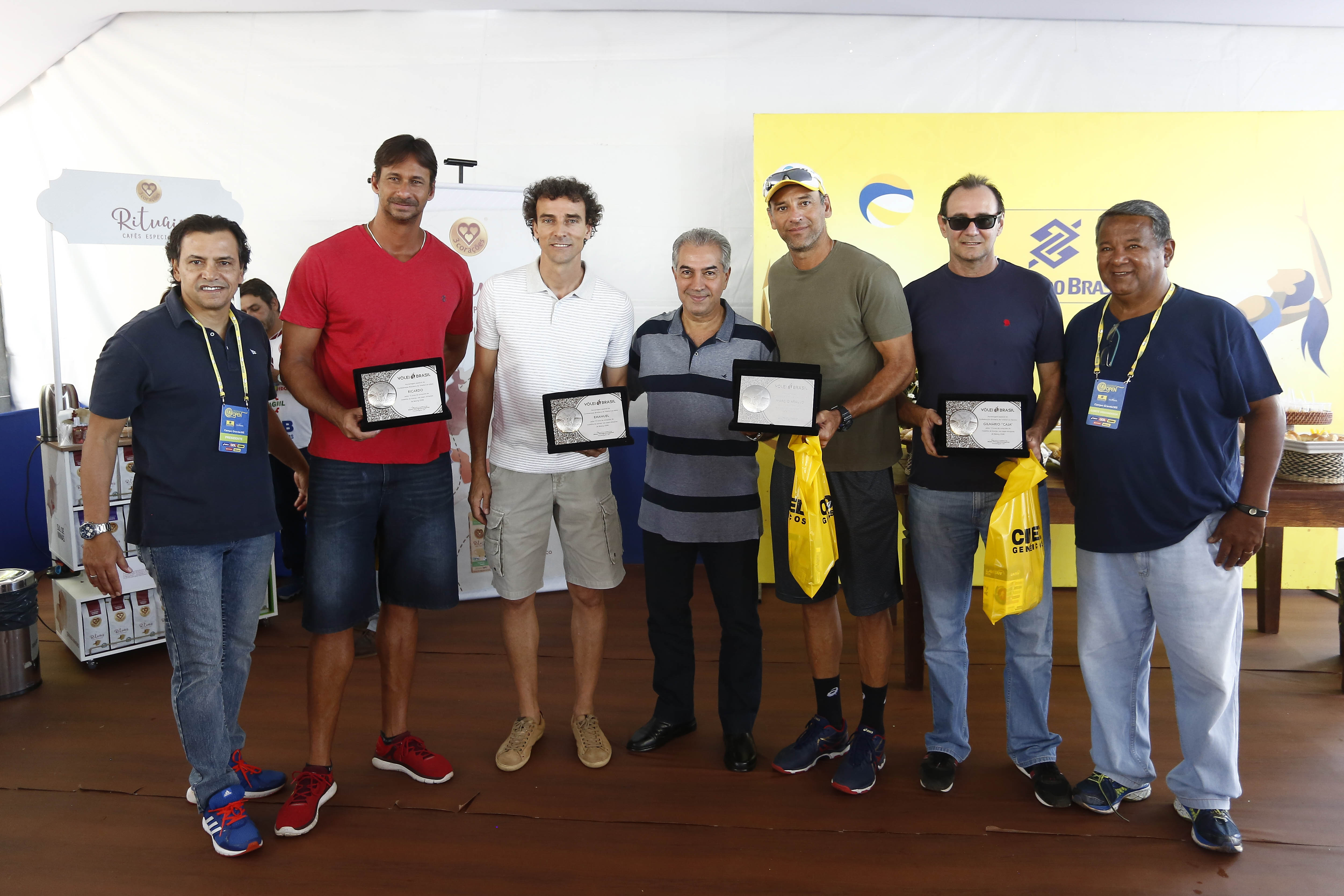 Governador de Mato Grosso do Sul prestigia evento do Circuito Brasileiro de vôlei de praia