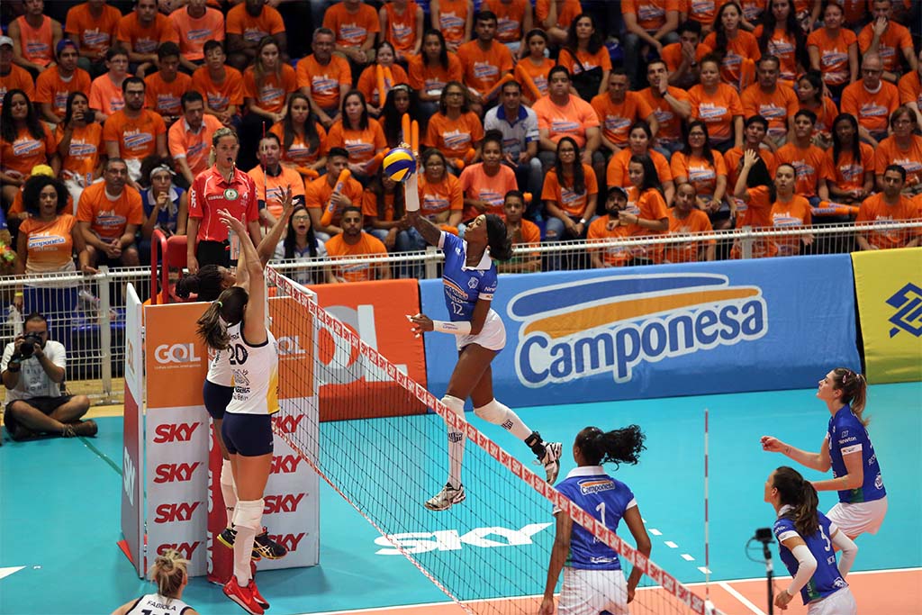 No quinto set, Camponesa/Minas vence Vôlei 