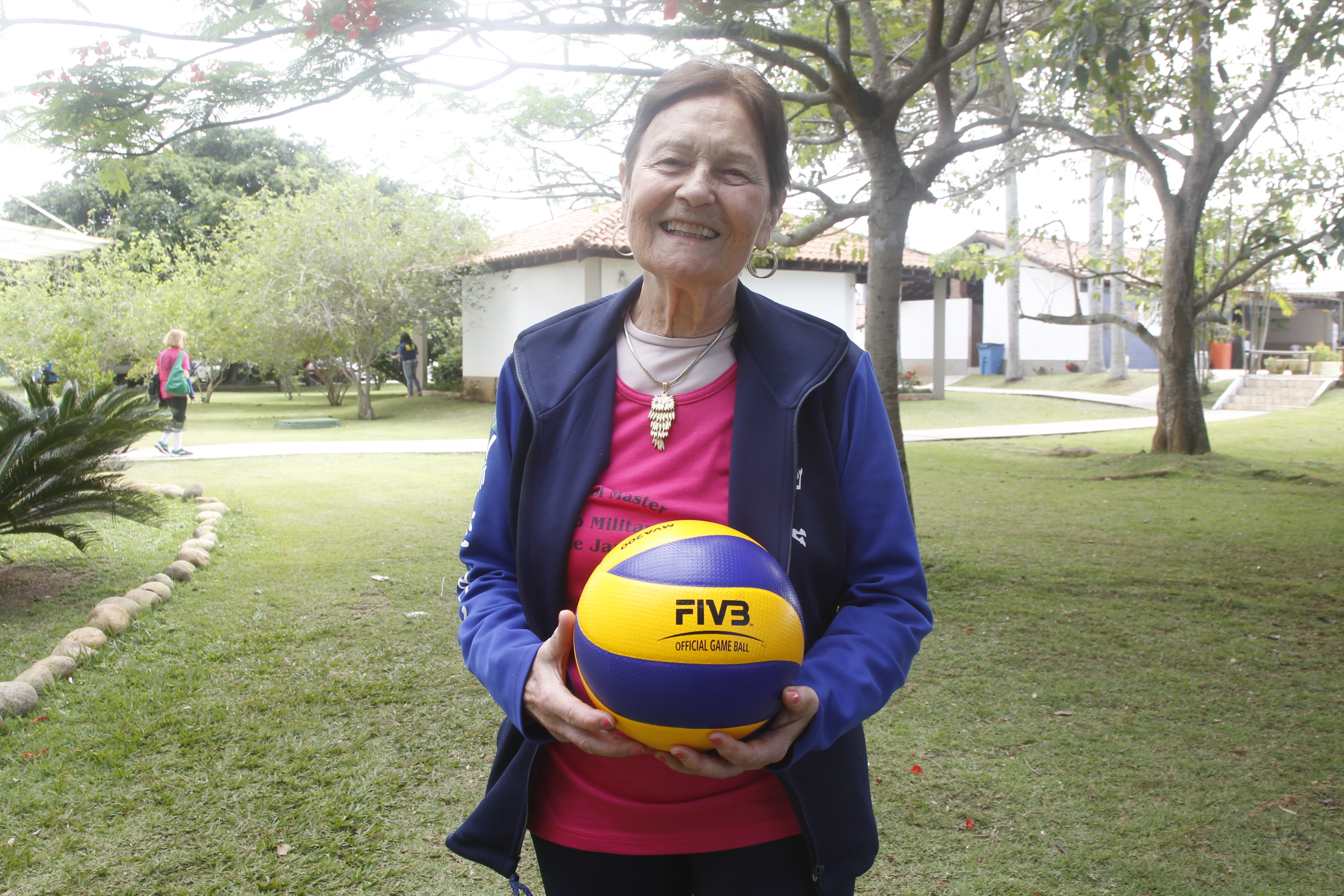 Aos 81 anos, Dona Diva é uma das estrelas do Vôlei Master 2019 