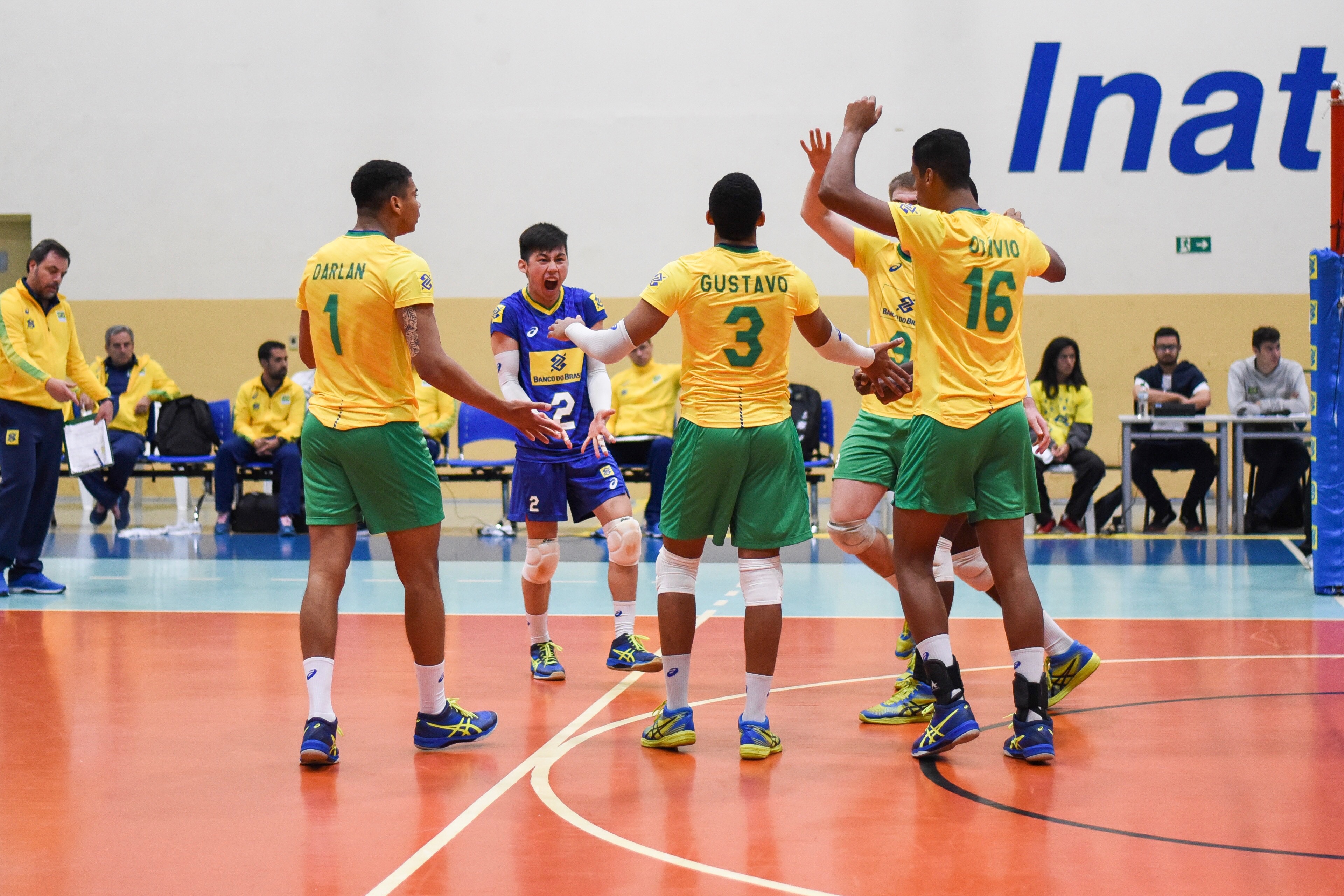 Brasil vence a Argentina pelo Desafio Internacional de Voleibol