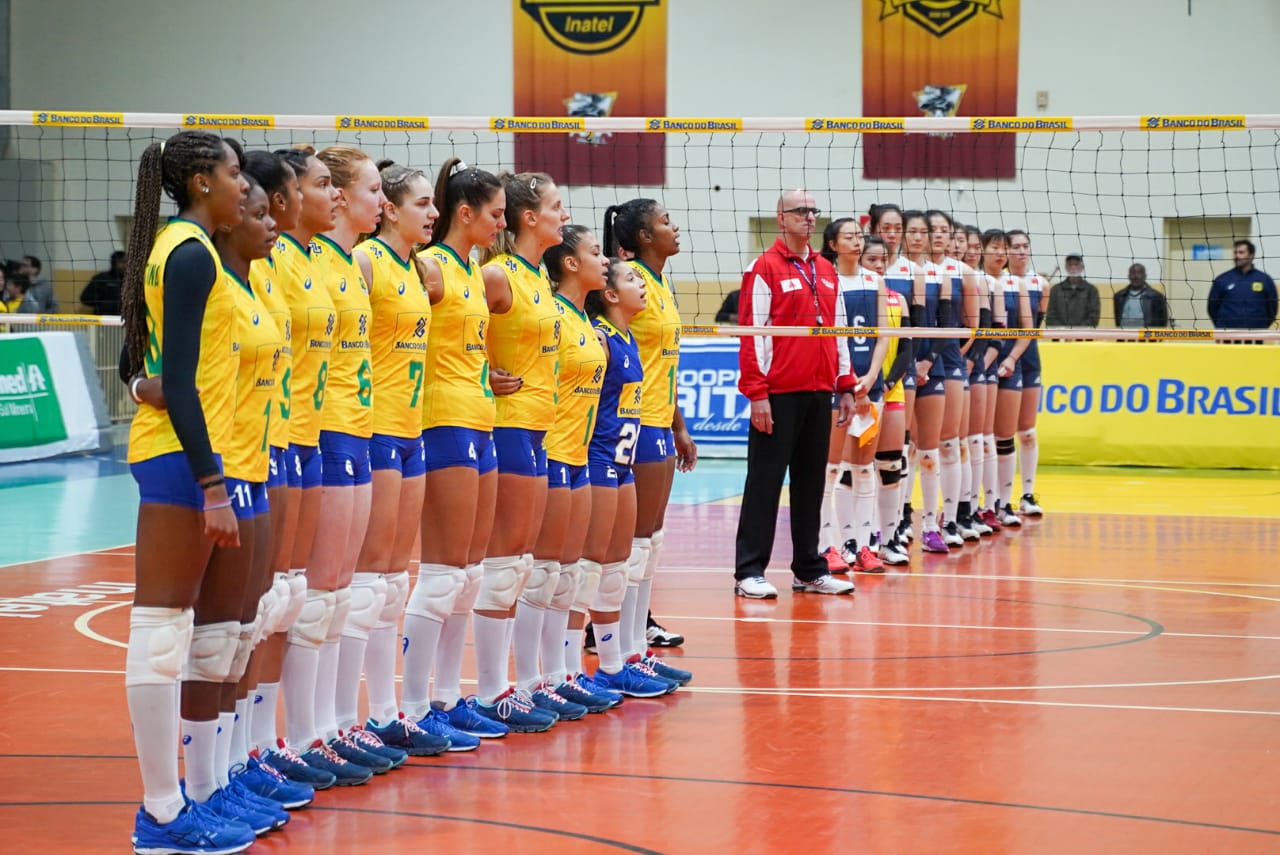 Brasil vence a China e conquista o Desafio Internacional de Voleibol