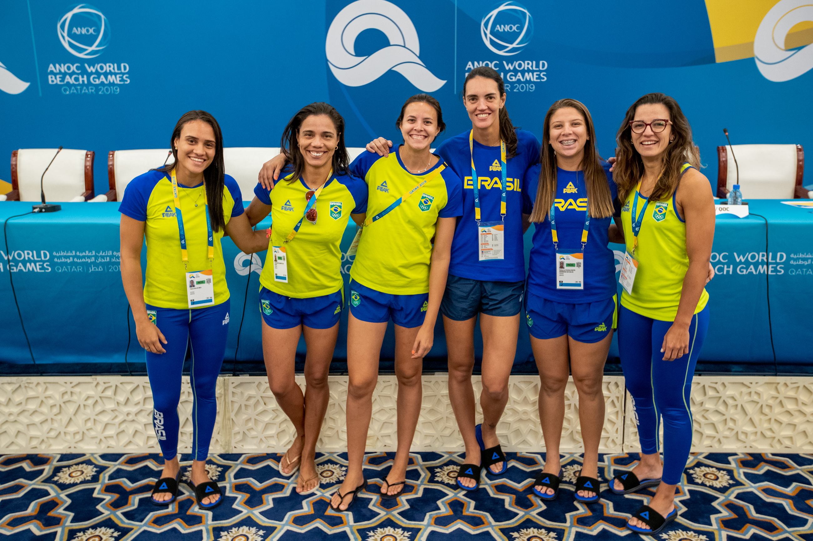 Equipe brasileira estreia na modalidade 4x4 do vôlei de praia neste sábado