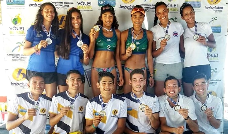 Mateus/Diego (BNB) e Thainara/Karol (Aero Clube) levam o título em Fortaleza