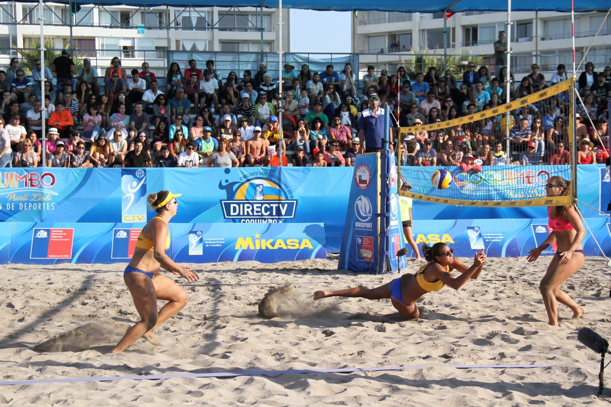 Quatro duplas brasileiras buscam medalhas na etapa do Chile