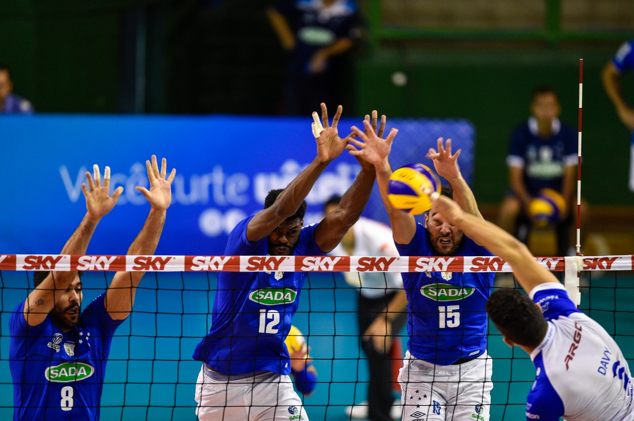 Sada Cruzeiro vence o Fiat/Minas no clássico mineiro