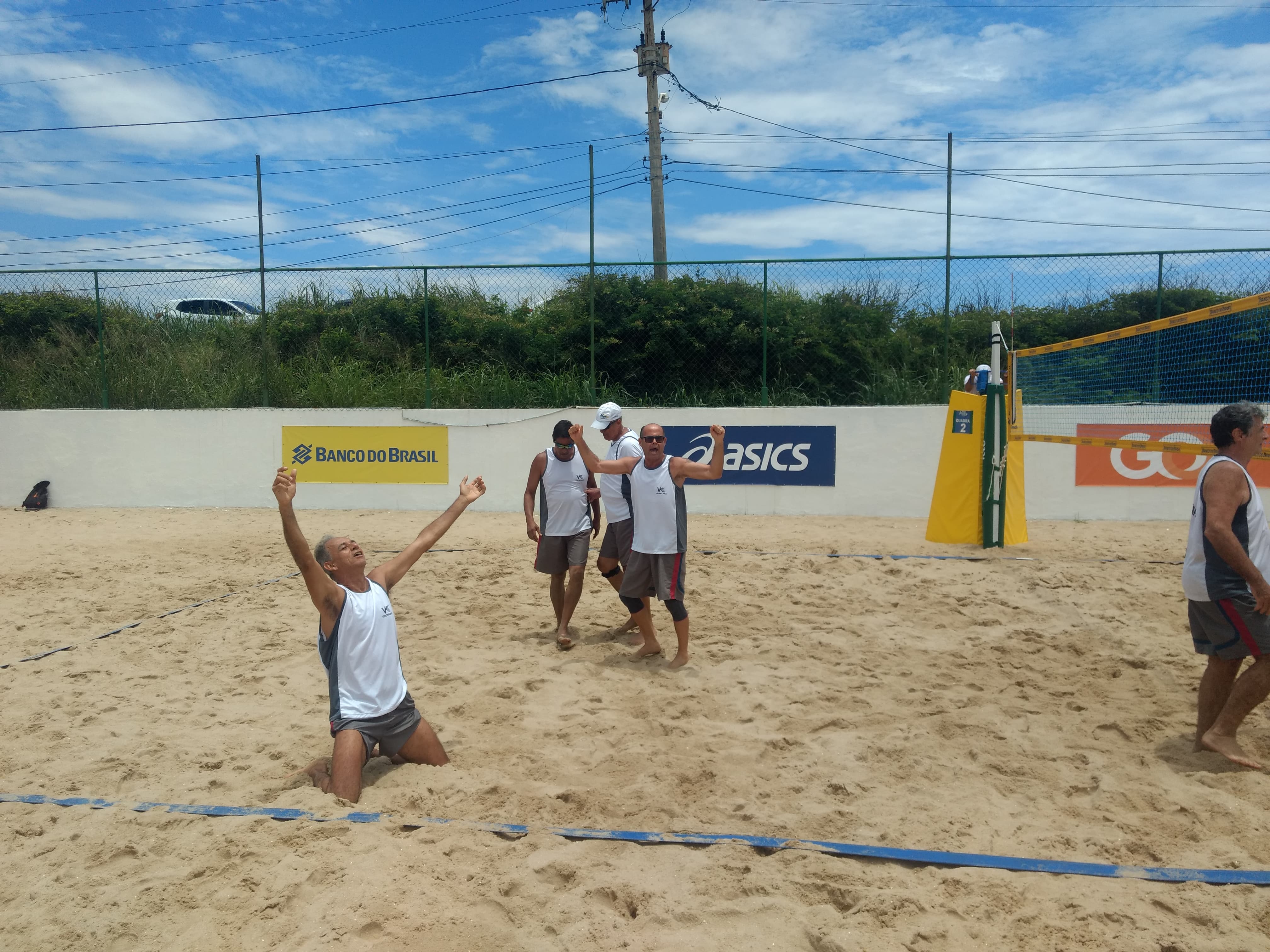 Vôlei Campos é tricampeão do quarteto 59+ masculino