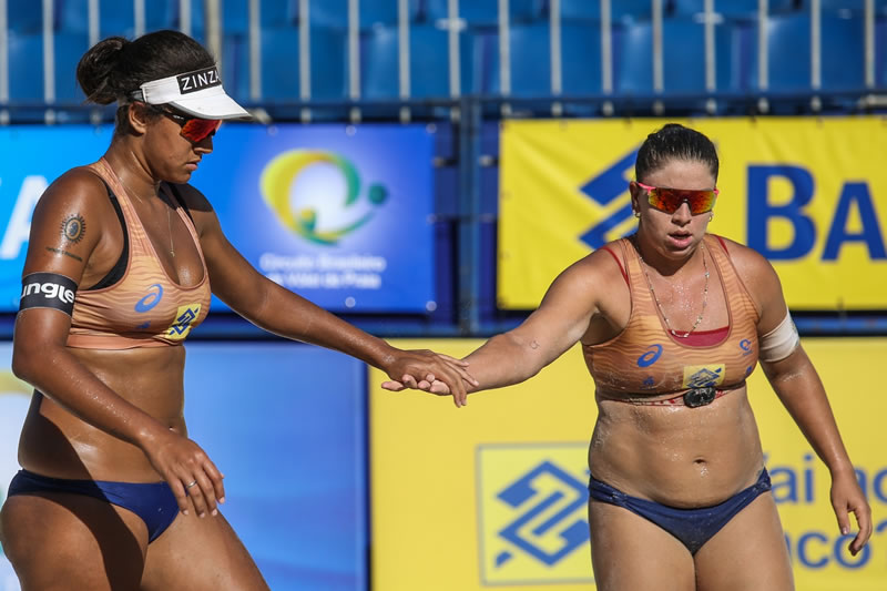 Ana Patrícia e Rebecca celebram retomada de treinos e do Circuito Brasileiro