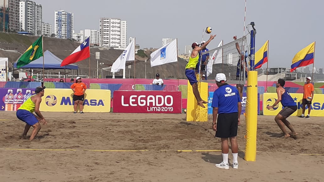 Brasil avança com quatro duplas às semifinais masculina e feminina em Lima