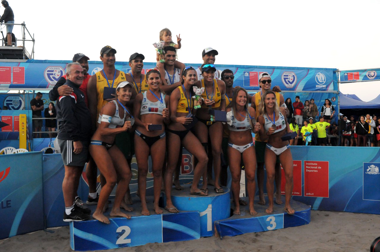 Brasil conquista ouro, prata e bronze na etapa de Coquimbo, no Chile