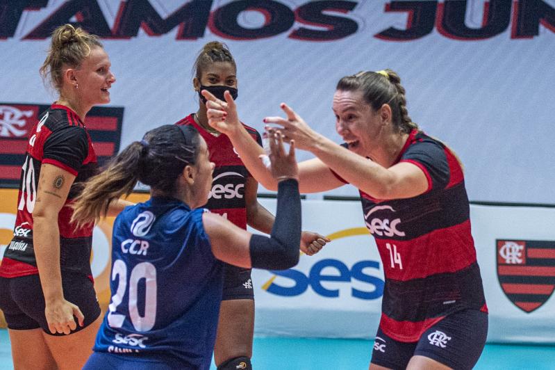 Em casa, Sesc RJ Flamengo vence Dentil/Praia Clube