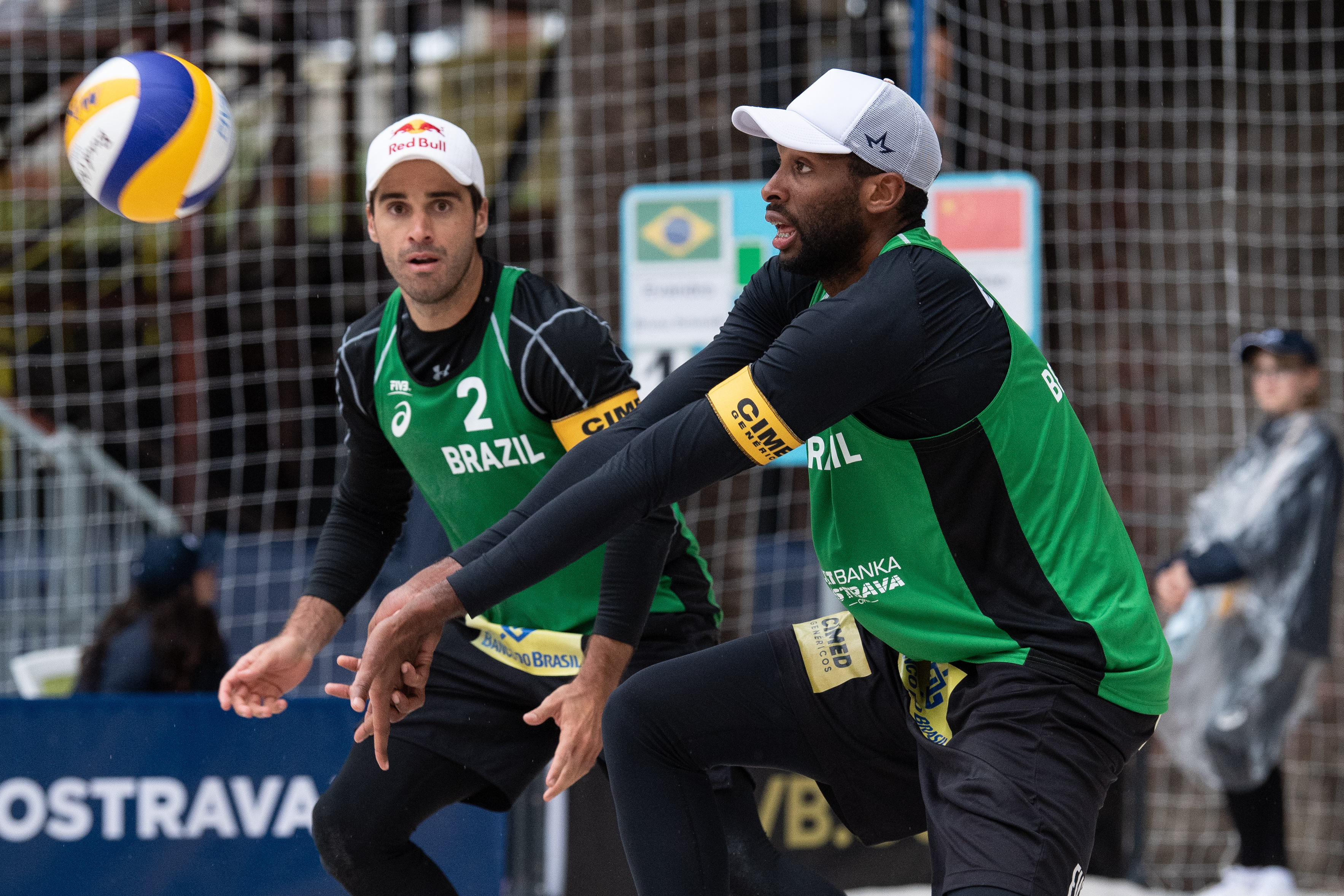 Evandro e Bruno Schmidt representam o Brasil no Qatar