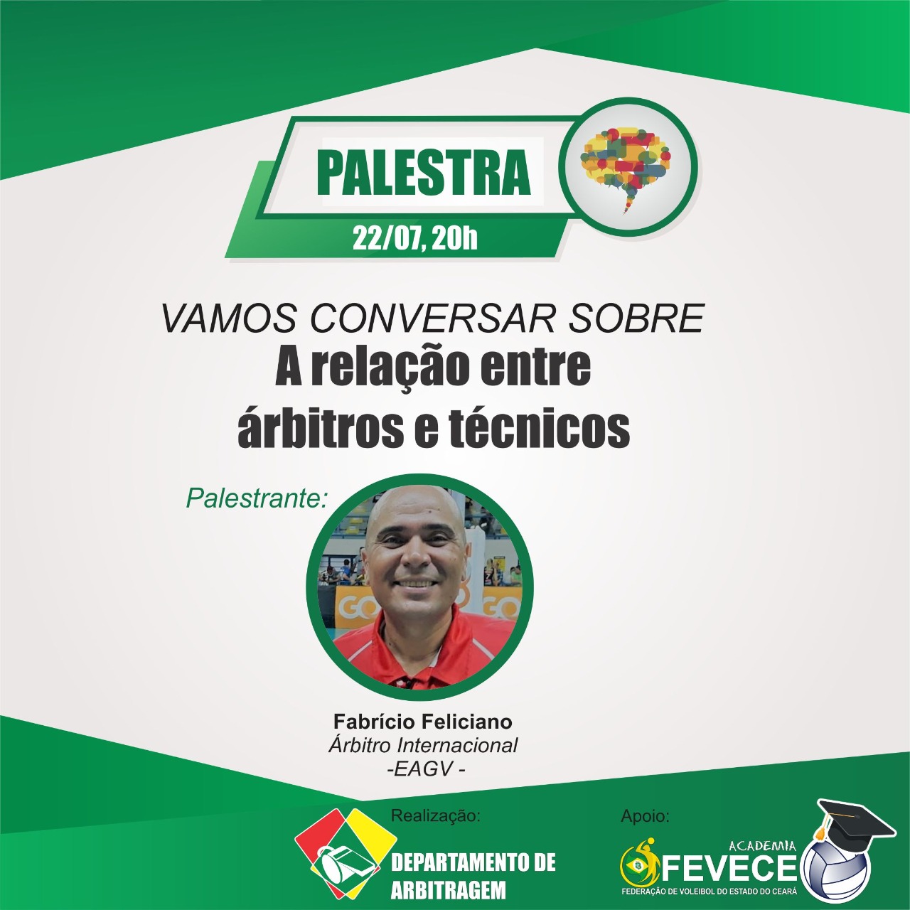 FEVECE promove palestra virtual sobre arbitragem