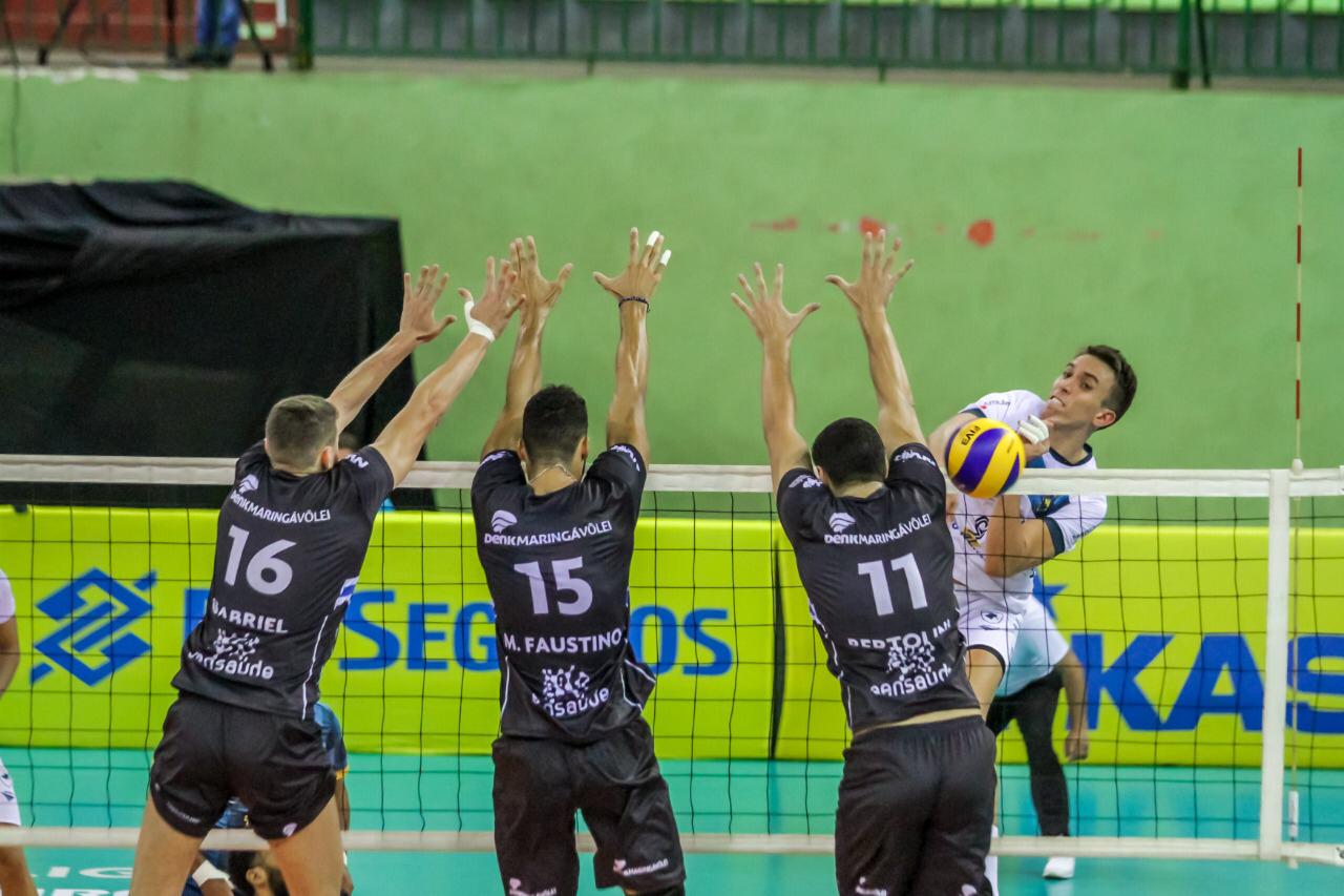 Pacaembu/Ribeirão Preto supera Denk Academy Maringá Vôlei