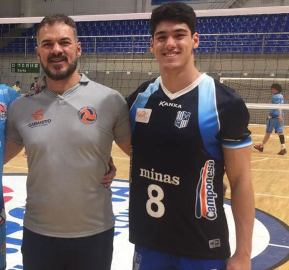 Pai e filho serão adversários na maior competição do voleibol nacional