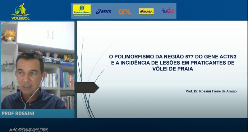 Palestra aborda a influências da genética do vôlei de praia