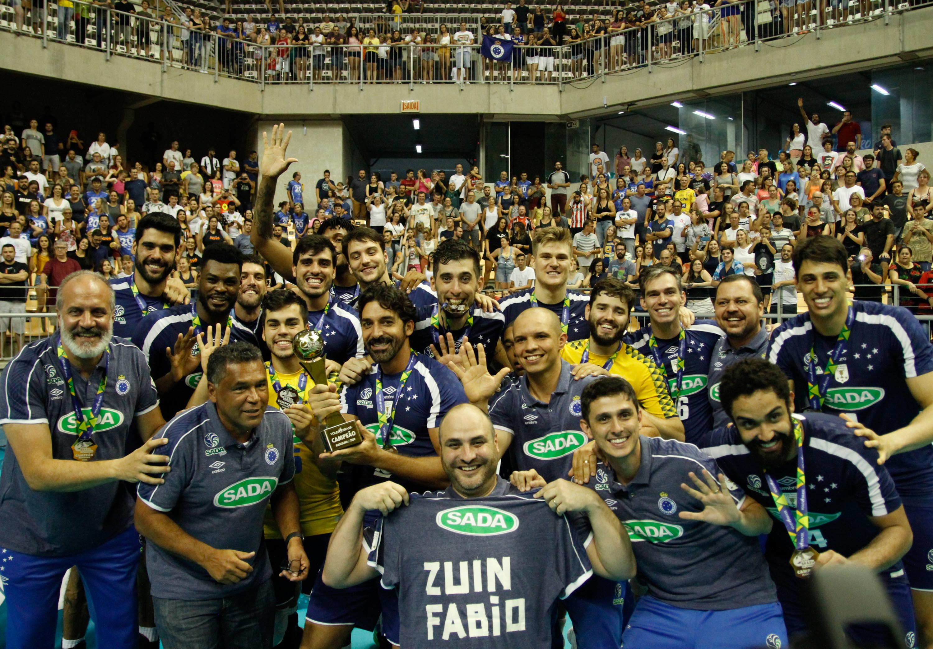 Sada Cruzeiro é campeão pela quinta vez