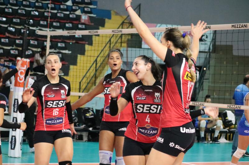 Sesi Vôlei Bauru vence São Caetano na abertura da 11ª rodada do turno 