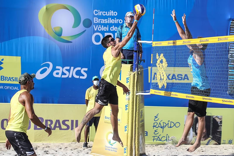 Torneio masculino começa com 16 partidas pelo qualifying em Saquarema (RJ)