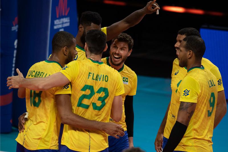 Brasil bate os Estados Unidos por 3 sets a 0