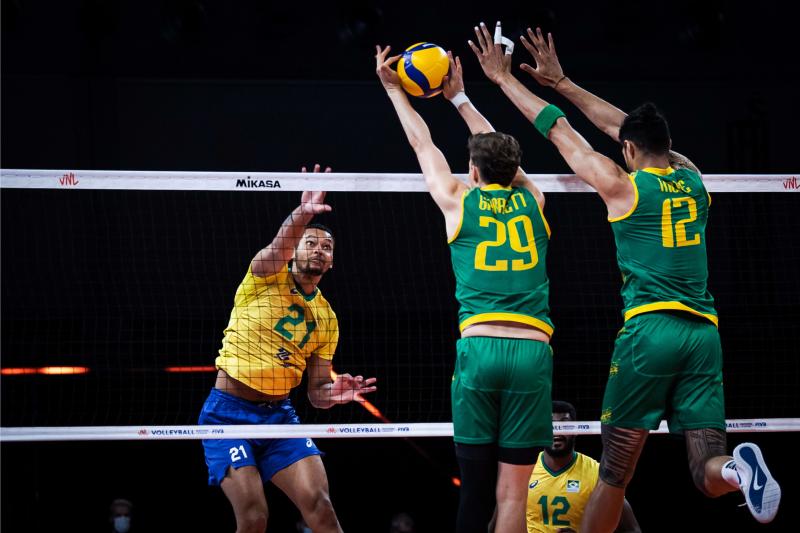 Brasil vence Austrália e encerra quarta rodada na liderança 