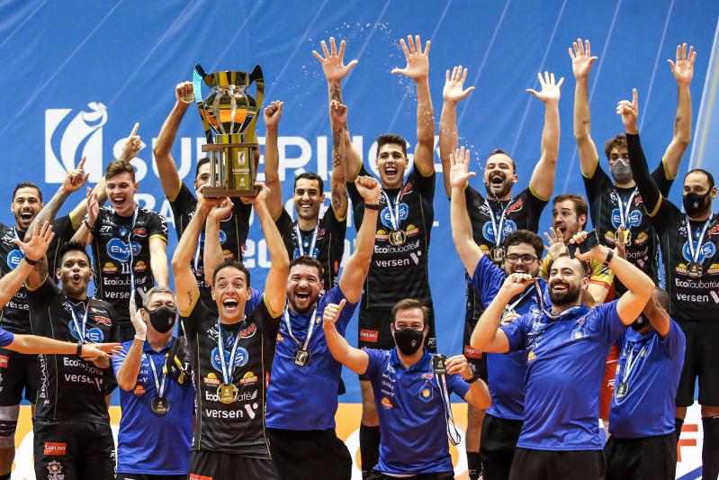 EMS Taubaté Funvic vence Minas Tênis Clube e é campeão pela segunda vez 