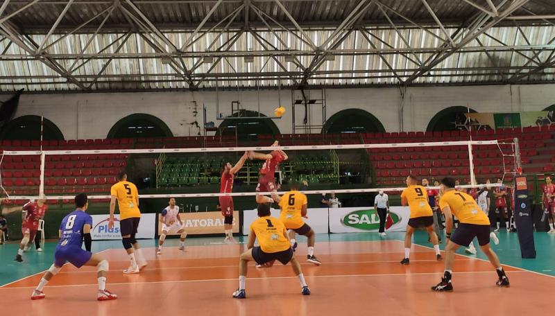 JF Vôlei mantém invencibilidade diante do Anápolis Vôlei