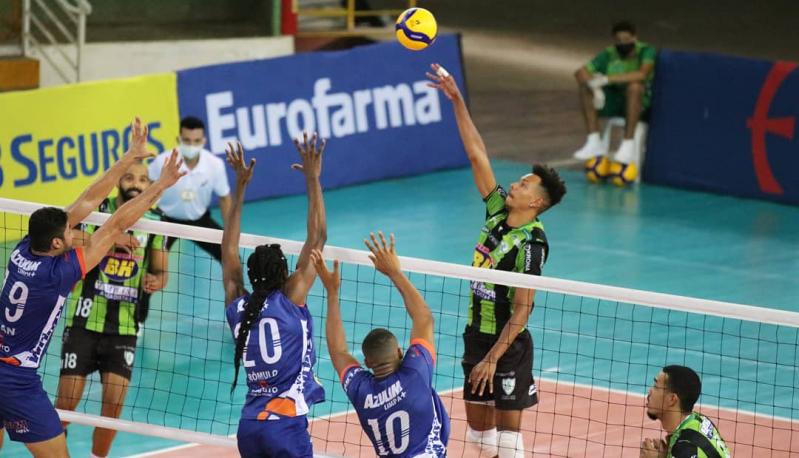 Montes Claros América Vôlei e Caramuru Vôlei vencem na rodada