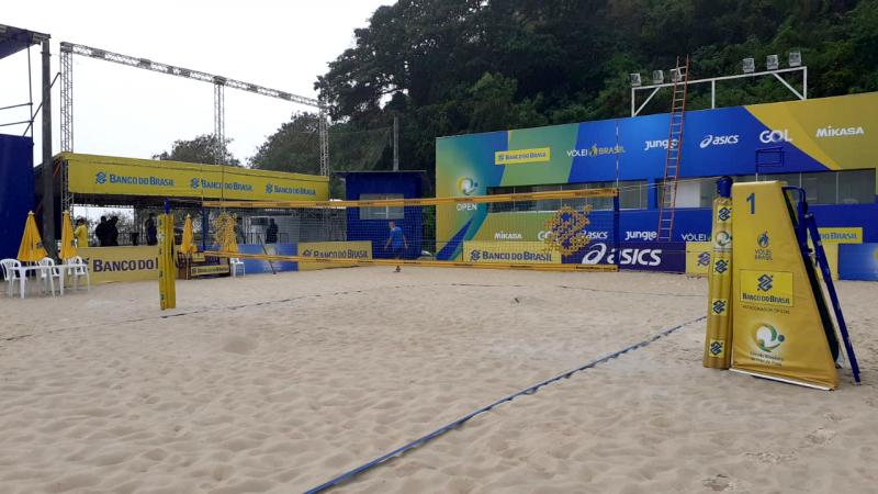 Primeira etapa abre calendário 2021 do vôlei de praia nesta sexta-feira