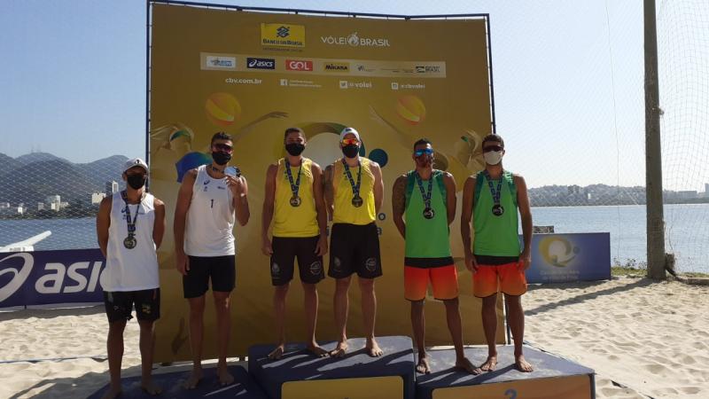 Thamela/Elize e Hevaldo/Adelmo são campeões da segunda etapa 