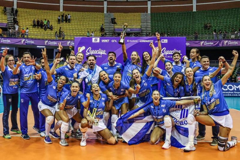  Itambé/Minas supera Dentil/Praia Clube e é campeão da Superliga feminina pela quarta vez