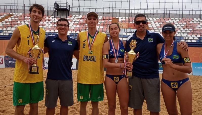 Brasil conquista duas pratas na segunda etapa do Sul-Americano sub-19 e garante vaga no Mundial da categoria