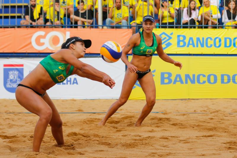 Circuito Brasileiro de Vôlei de Praia: campeã mundial Duda é inspiração de longa data para Tainá e Vic 