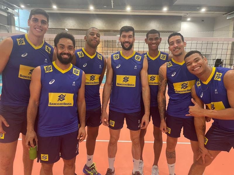 Com sete estreantes em Mundiais, seleção masculina começa a caminhada rumo ao tetracampeonato na sexta-feira