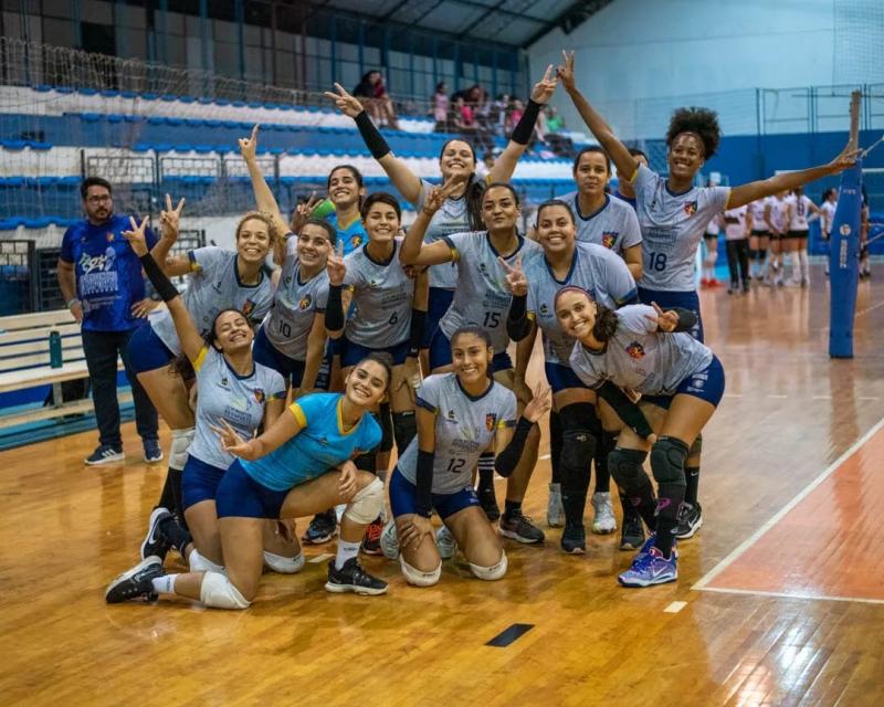 Copergás/Uninassau faz campanha invicta na sede de Brasília da Superliga C feminina e garante acesso