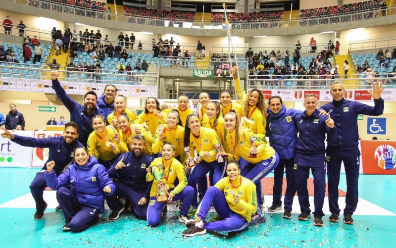 Seleção feminina sub-21 é campeã do Sul-Americano e garante vaga no Mundial de 2023