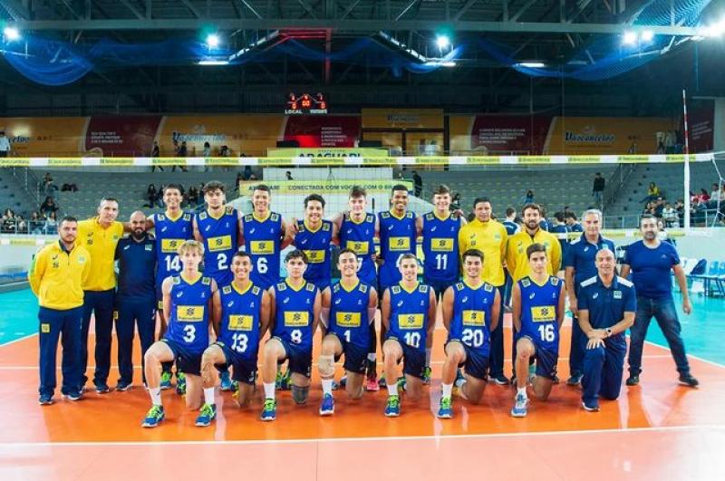 Seleção masculina sub-19 chega embalada para disputa do Sul-Americano da categoria em Araguari