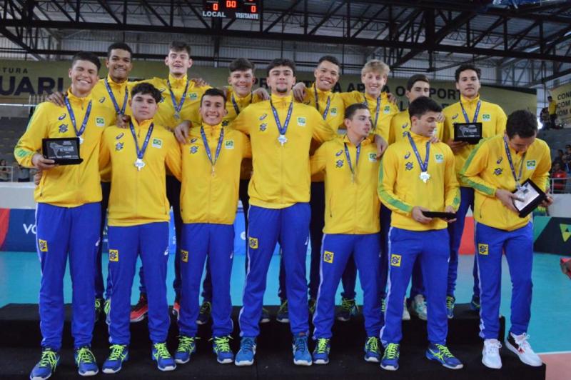 Seleção masculina sub-19 conquista a prata no Campeonato Sul-Americano 