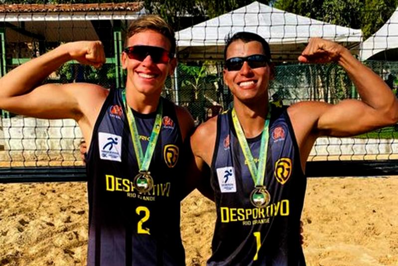 Sérgio Henrique e Pedro Lucas vencem em casa, e Desportivo Rio Grande (RN) conquista temporada do CBI sub-21 masculino de vôlei de praia