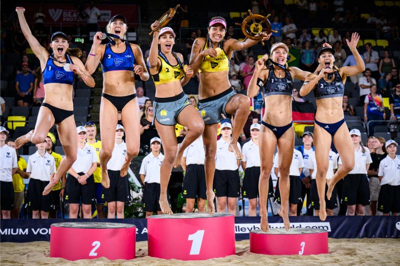 Ana Patrícia e Duda vencem em Hamburgo e conquistam terceiro ouro na temporada do Circuito Mundial 