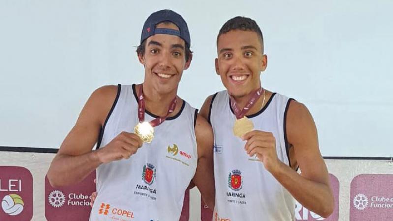 Com mais um título de Pedro/Henrique, AMVP (PR) é campeã da temporada 2022 do CBI sub-19 masculino