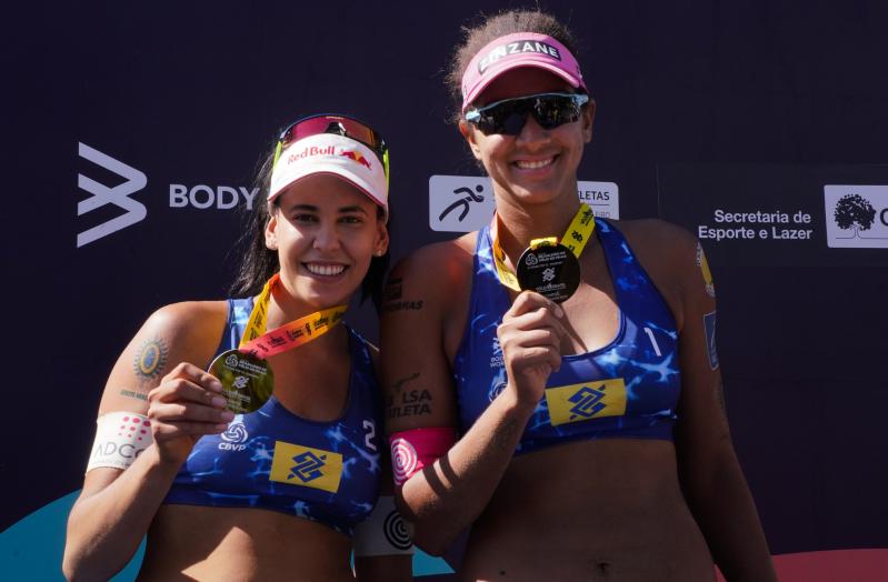 Com ouro em Brasília, Duda e Ana Patrícia igualam recorde de títulos consecutivos em etapas do Circuito Brasileiro de Vôlei de Praia