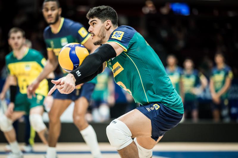 Da brincadeira na garagem até a Liga das Nações, Honorato conquista seu espaço na seleção masculina