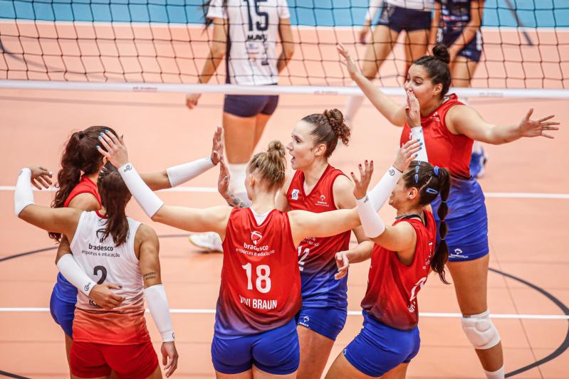 Invicto na Superliga B feminina, Bradesco Esportes aposta na juventude para chegar à elite